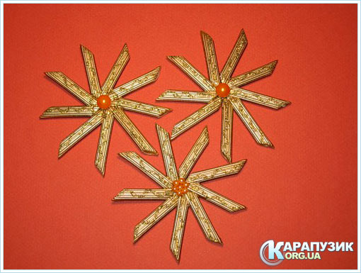 Новогодние украшения из макарон Новогодние украшения из макарон