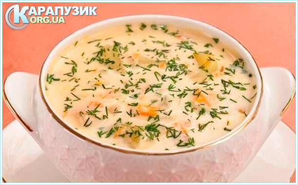 Сырный суп Сырный суп